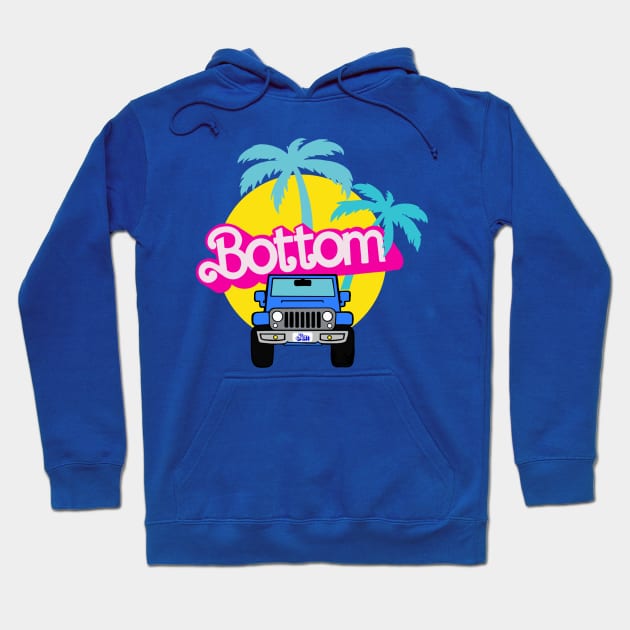 Bottom Ken Barbie Hoodie by ART by RAP